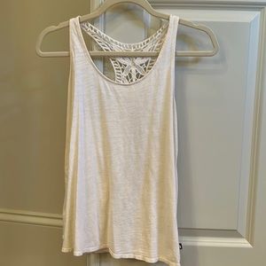 North Face tank. Cream. Size small.